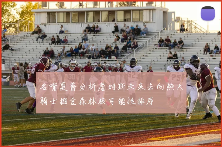 名嘴夏普分析詹姆斯未来去向热火骑士掘金森林狼可能性排序